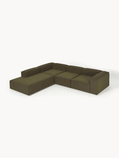 Lennox Modular XL Corner Sofa (4-Seater) in Bouclé