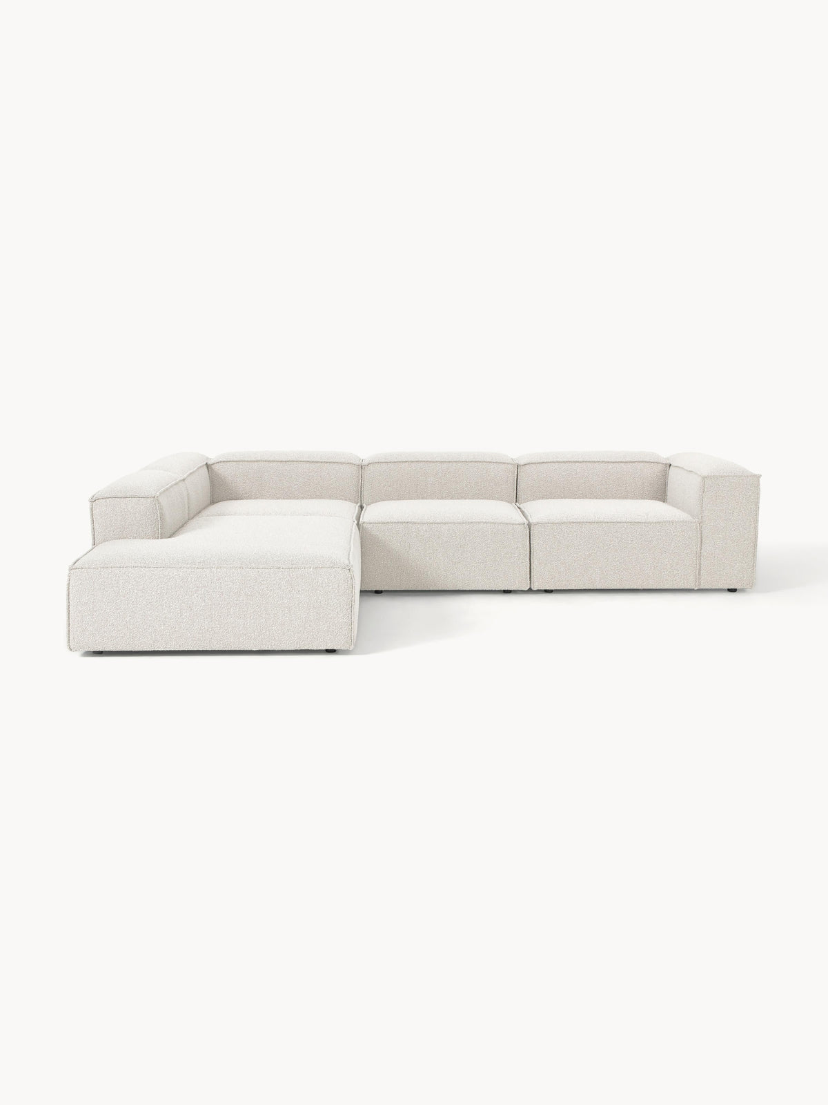 Lennox Modular XL Corner Sofa (4-Seater) in Bouclé