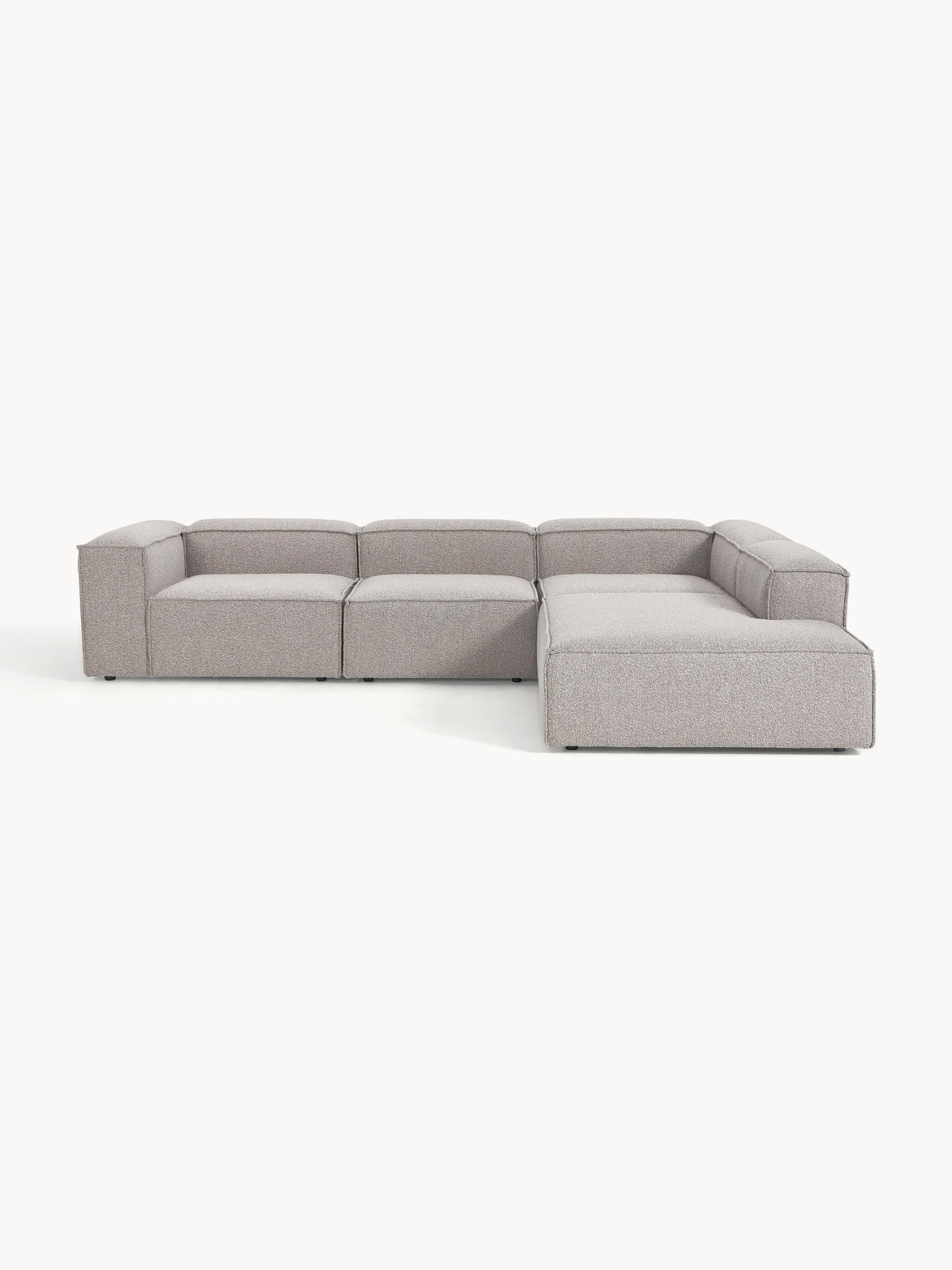 Lennox Modular XL Corner Sofa (4-Seater) in Bouclé