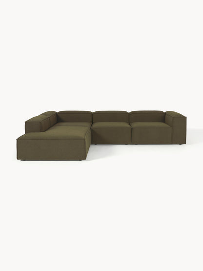 Lennox Modular XL Corner Sofa (4-Seater) in Bouclé