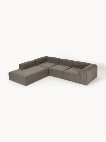 Lennox Modular XL Corner Sofa (4-Seater) in Bouclé