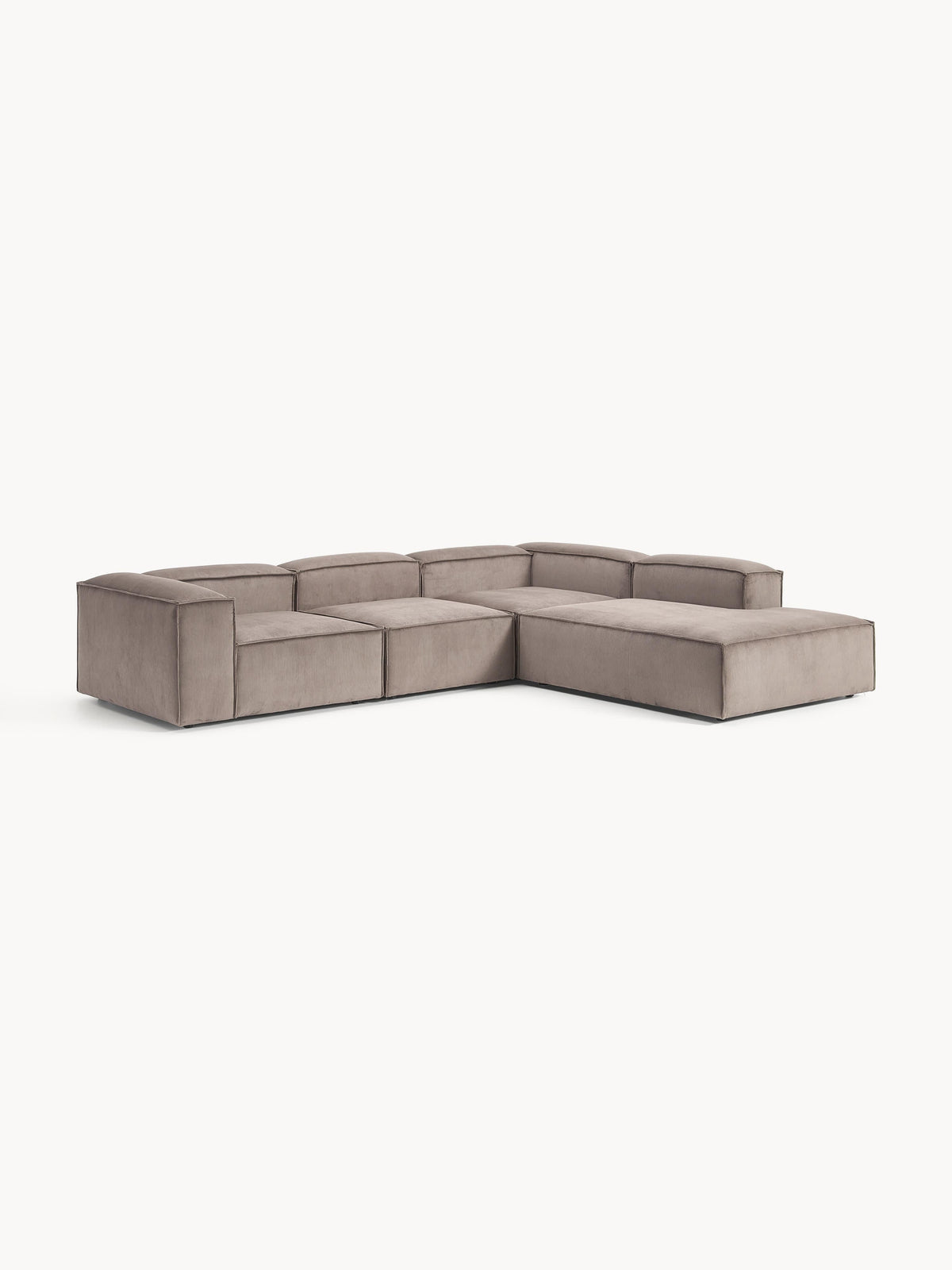 Lennox Modular XL Corner Sofa (4-Seater) in Corduroy