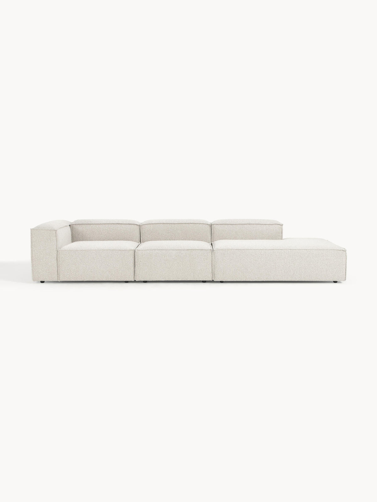 Lennox Modular XL Ottoman in Bouclé