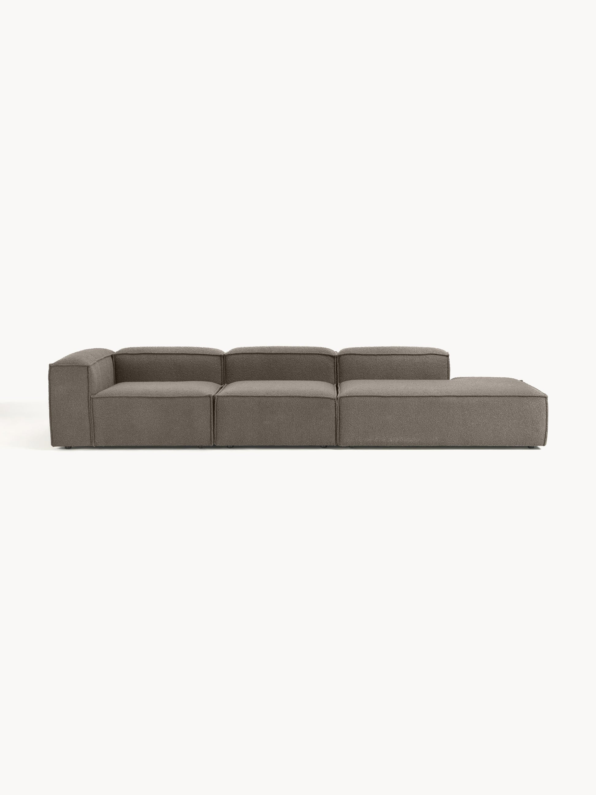Lennox Modular XL Ottoman in Bouclé