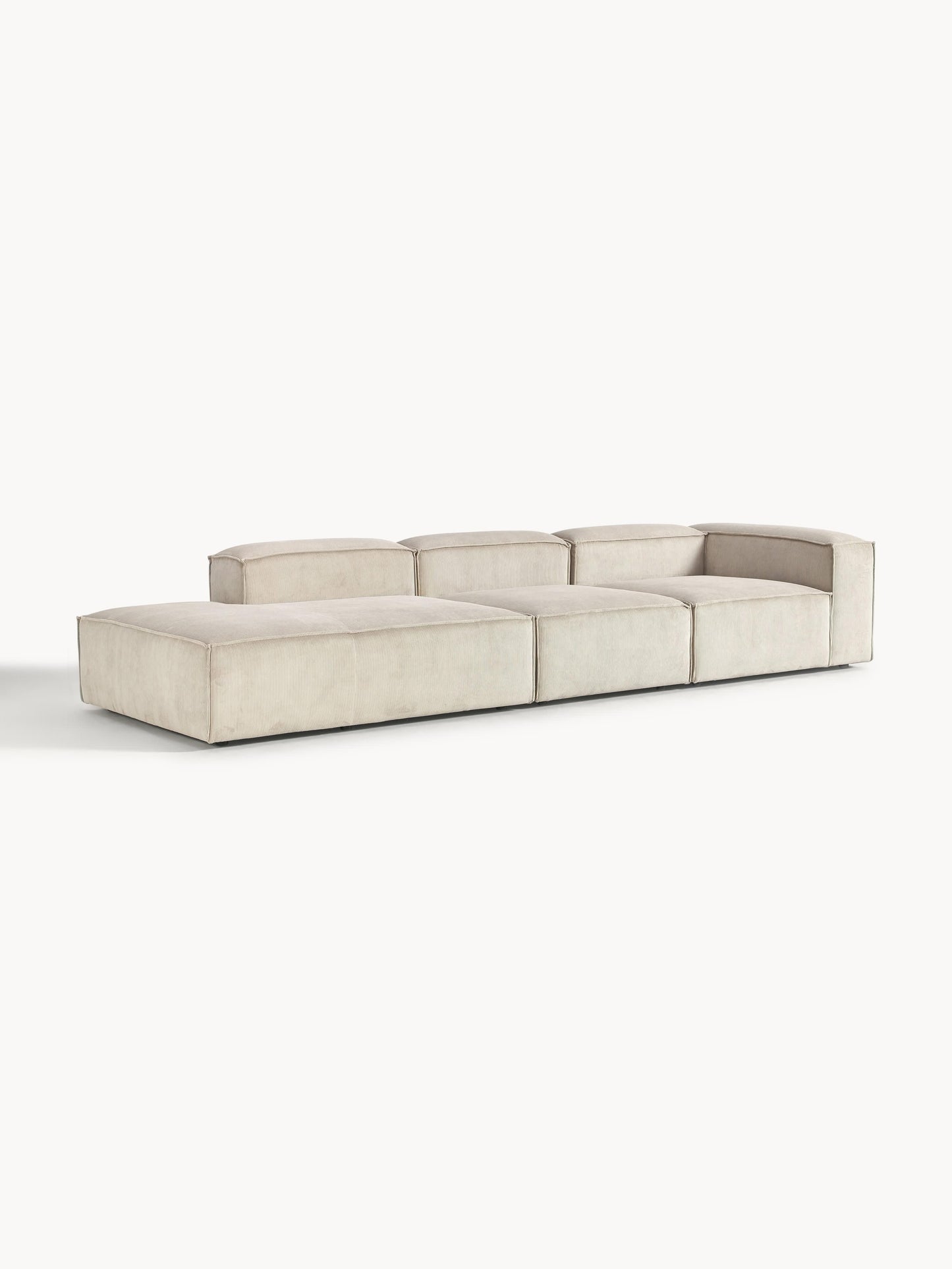 Lennox Modular XL Ottoman in Corduroy