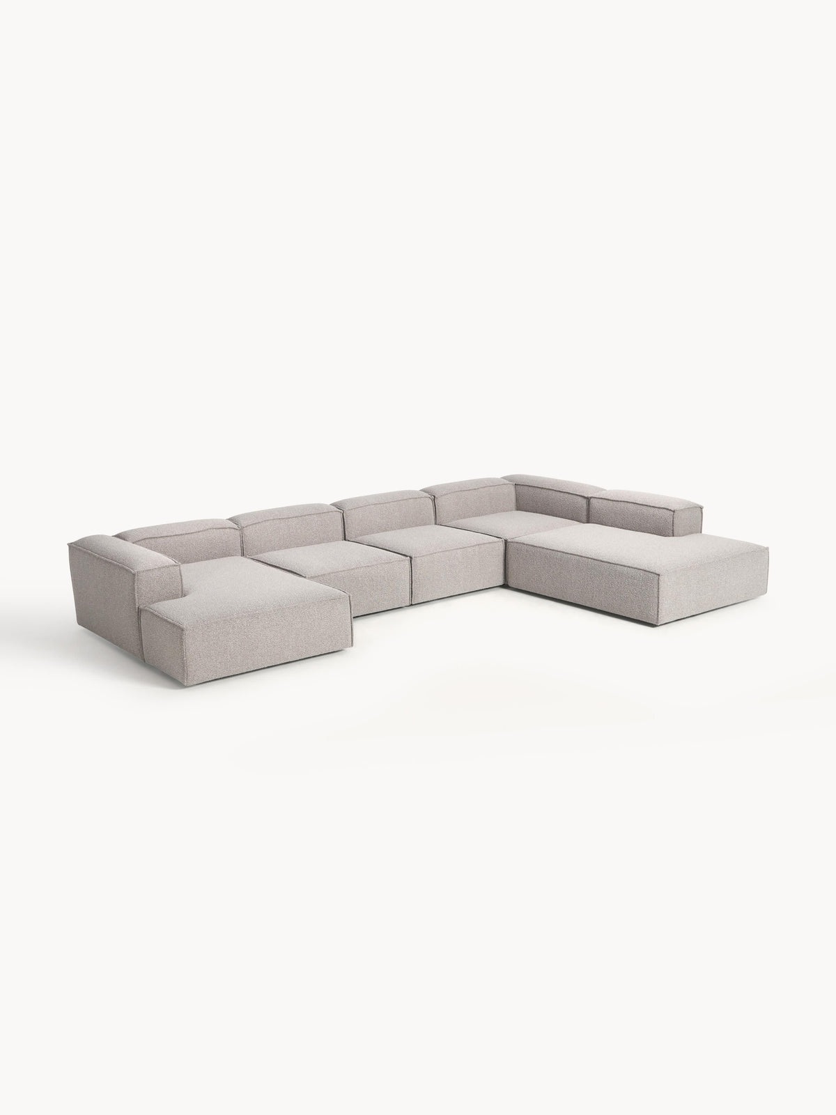Lennox Modular XL Sofa in Bouclé