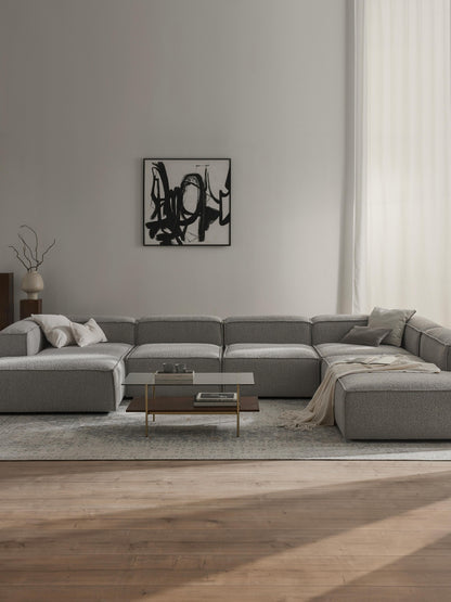 Lennox Modular XL Sofa in Bouclé
