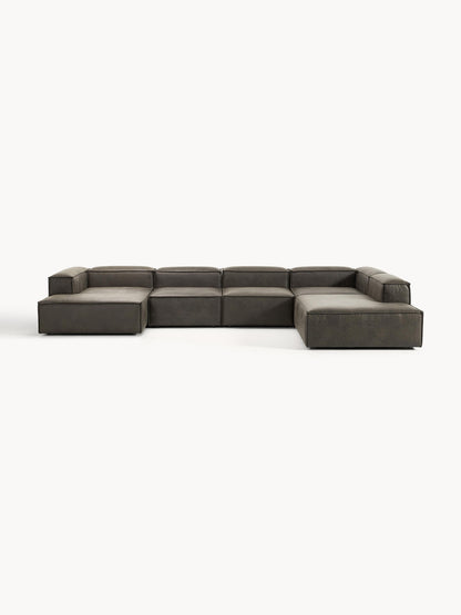 Lennox Modular XL Sofa in Leather