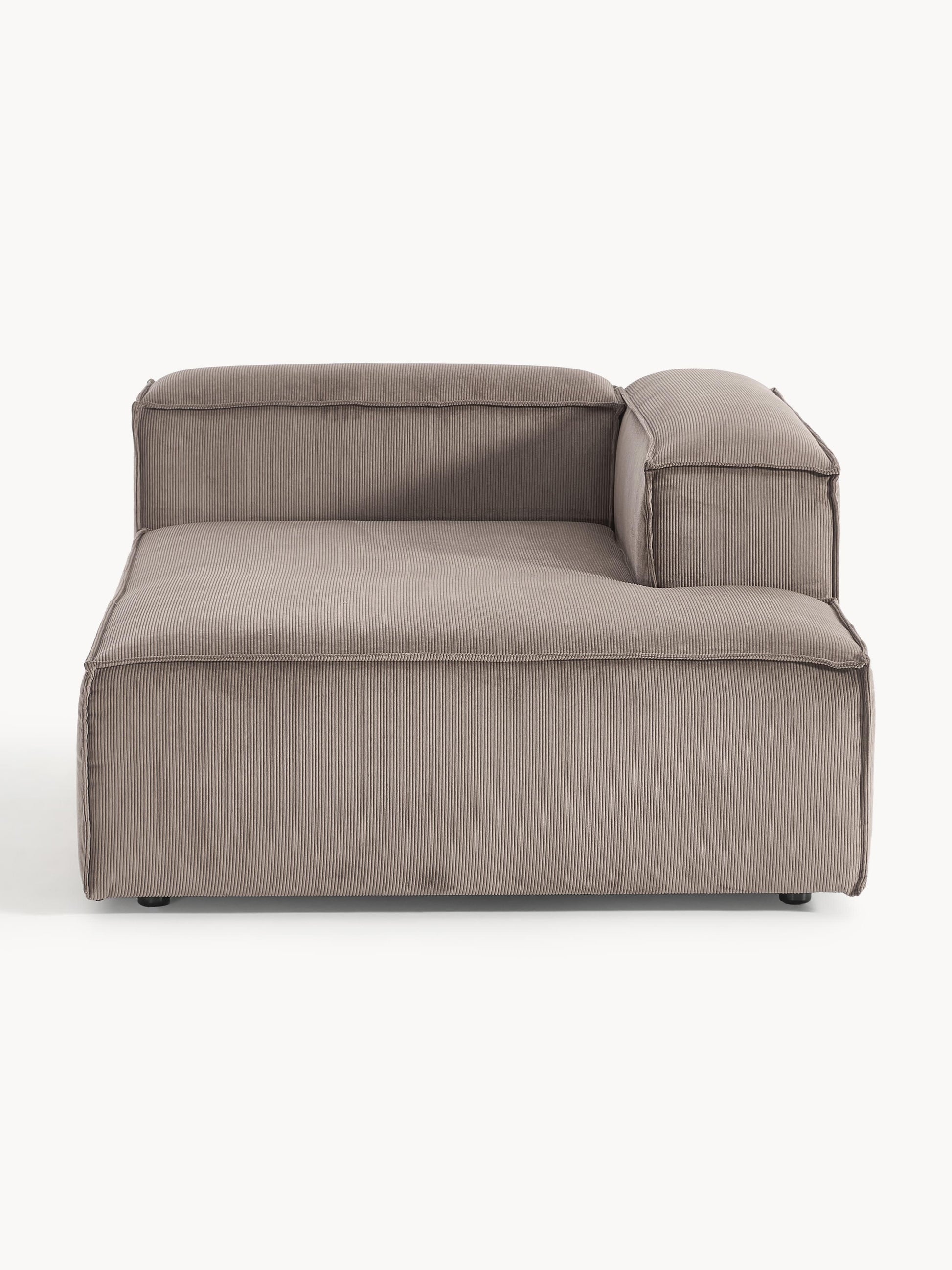Lennox Ottoman Corner Module in Corduroy