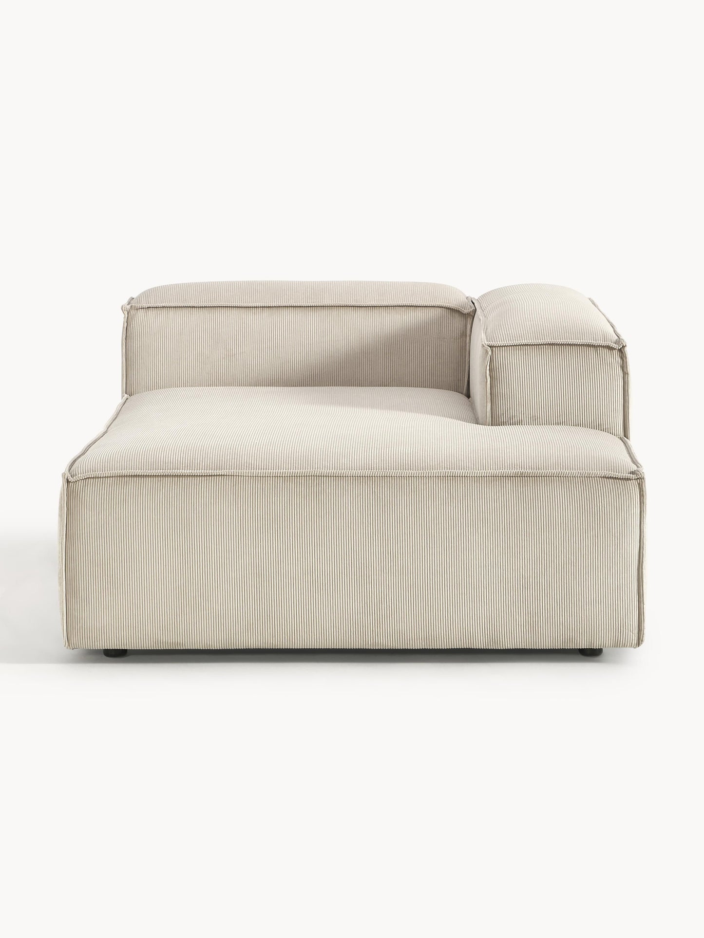 Lennox Ottoman Corner Module in Corduroy