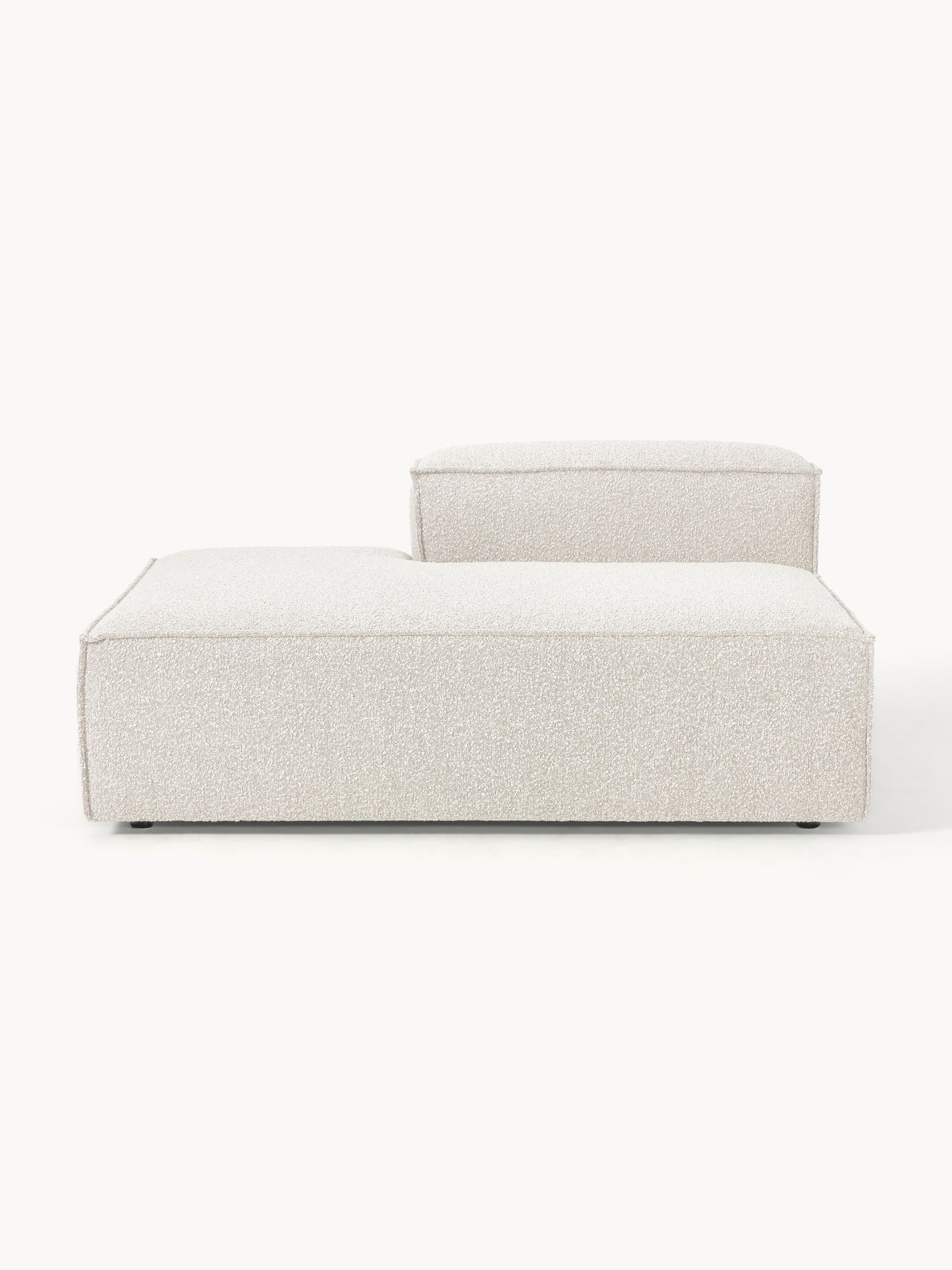 Lennox Ottoman Module in Bouclé