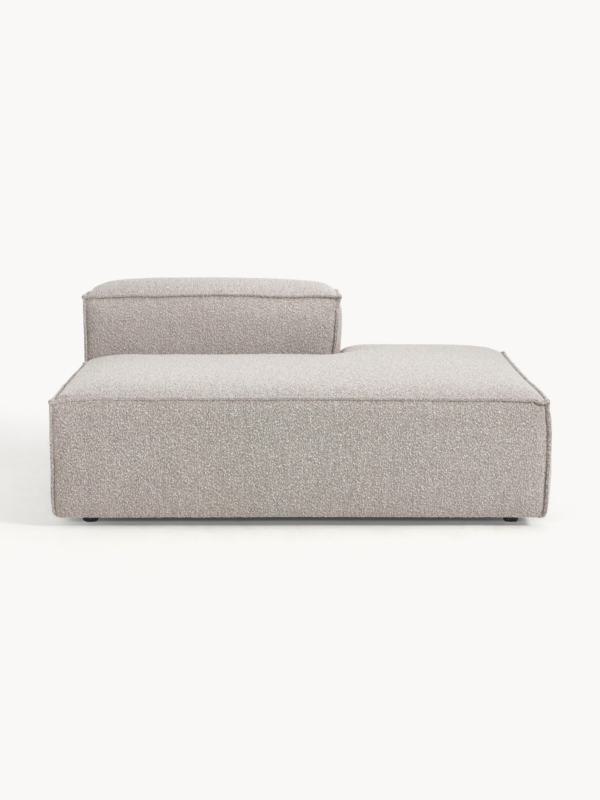 Lennox Ottoman Module in Bouclé
