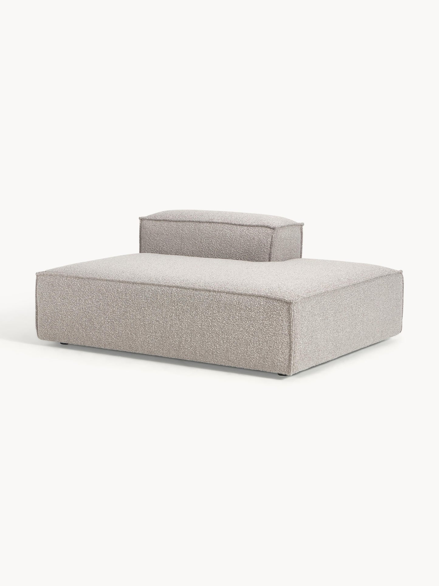 Lennox Ottoman Module in Bouclé