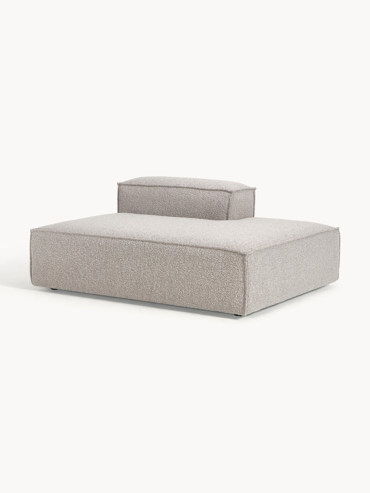 Lennox Ottoman Module in Bouclé