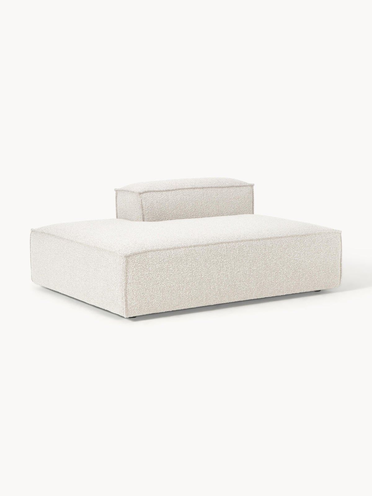 Lennox Ottoman Module in Bouclé