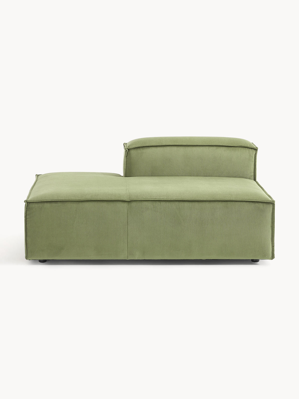 Lennox Ottoman Module in Corduroy