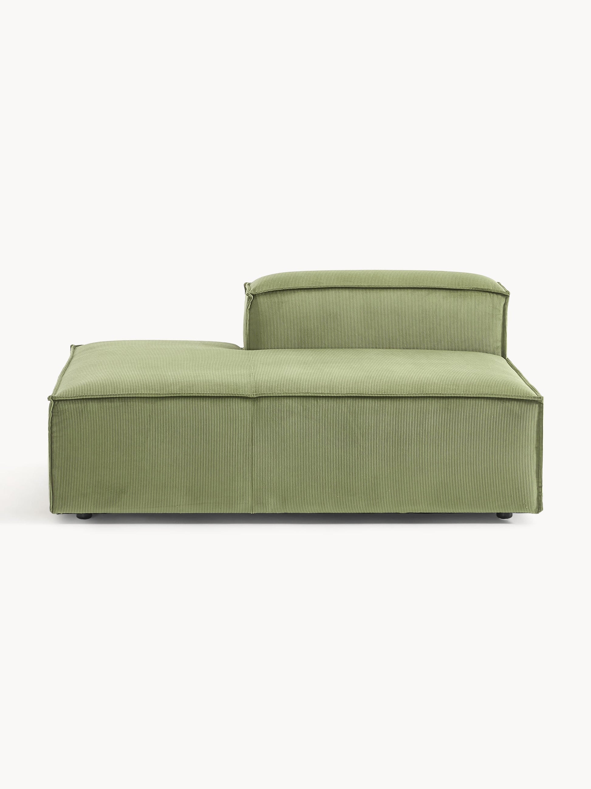Lennox Ottoman Module in Corduroy
