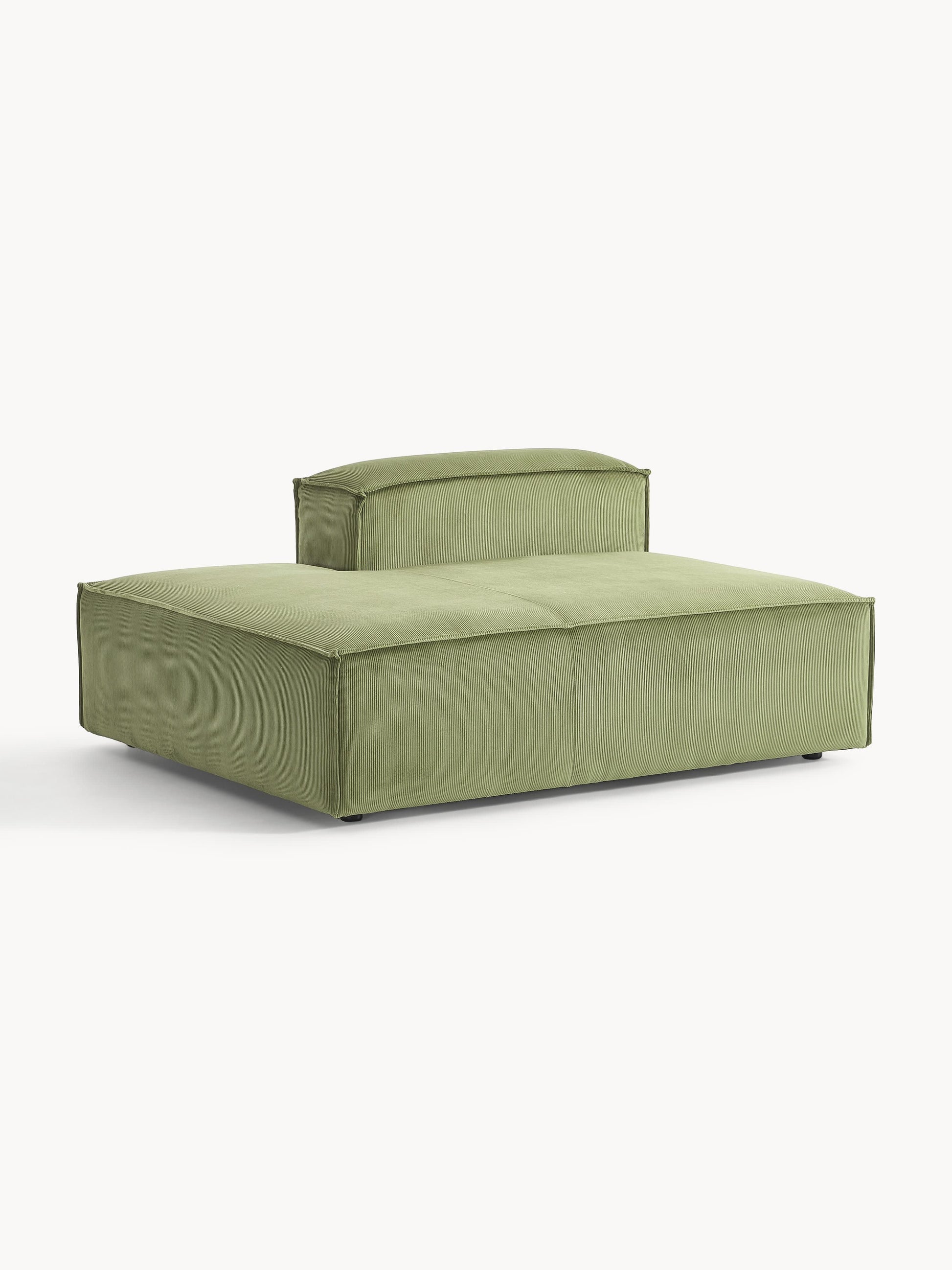 Lennox Ottoman Module in Corduroy