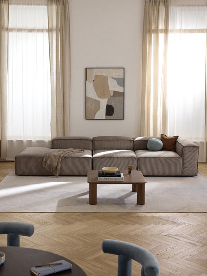 Lennox Ottoman Module in Corduroy