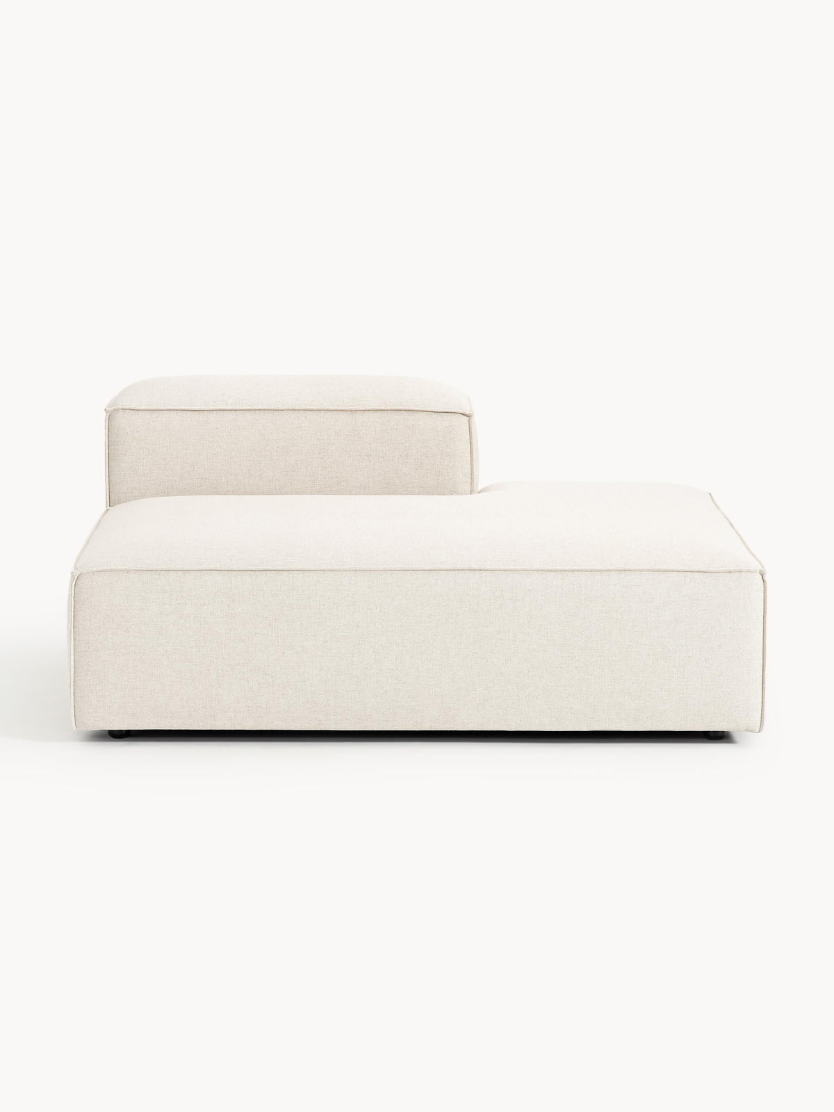 Lennox Ottoman Module in Linen Blend
