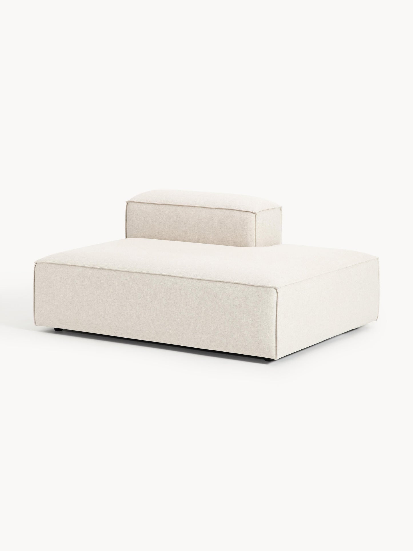 Lennox Ottoman Module in Linen Blend