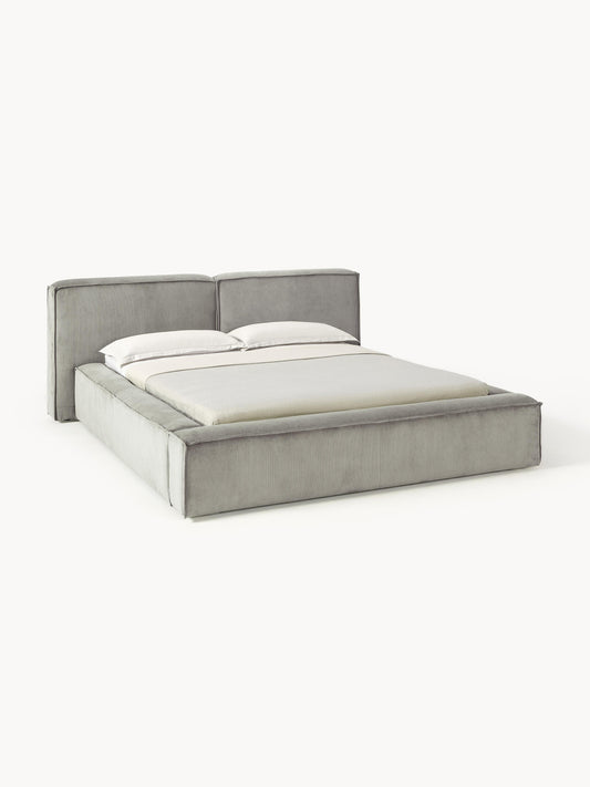 Lennox Upholstered Bed in Corduroy