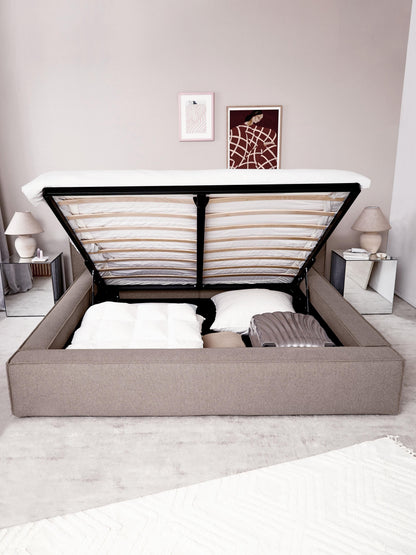 Lennox Upholstered Bed with Storage