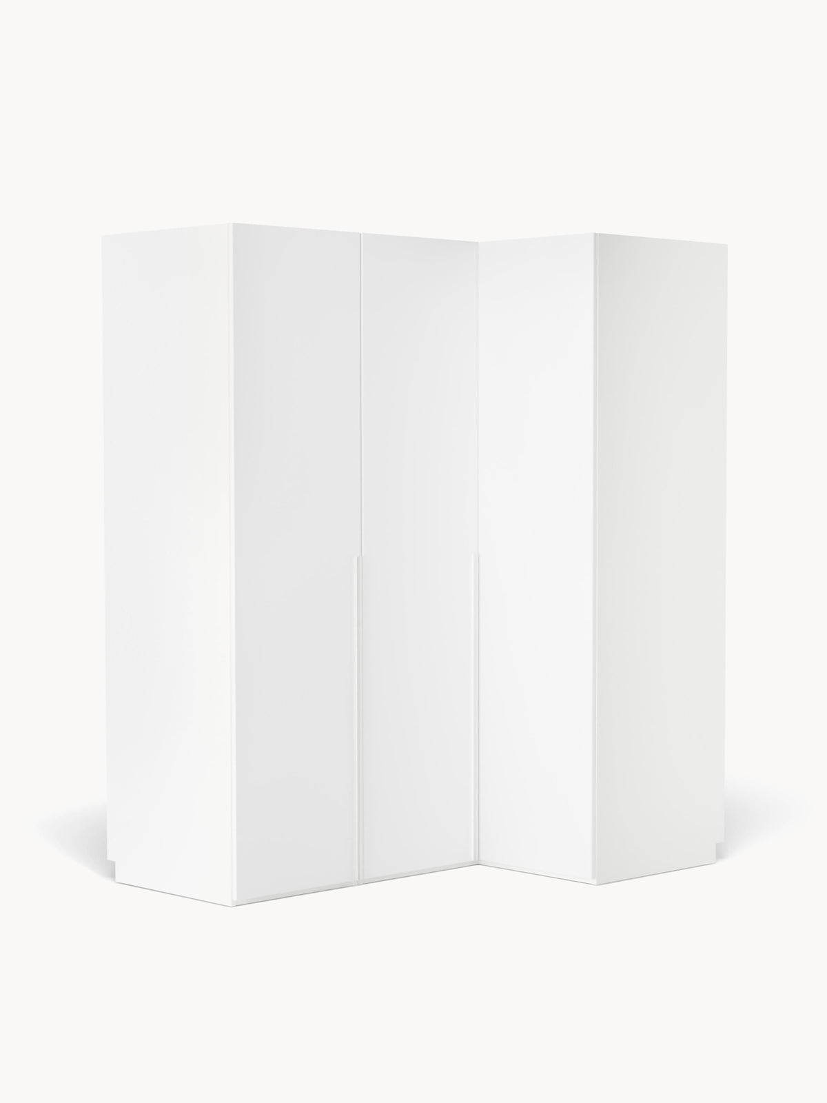 Leona Modular Corner Wardrobe, 165 cm Wide, in Various Sizes