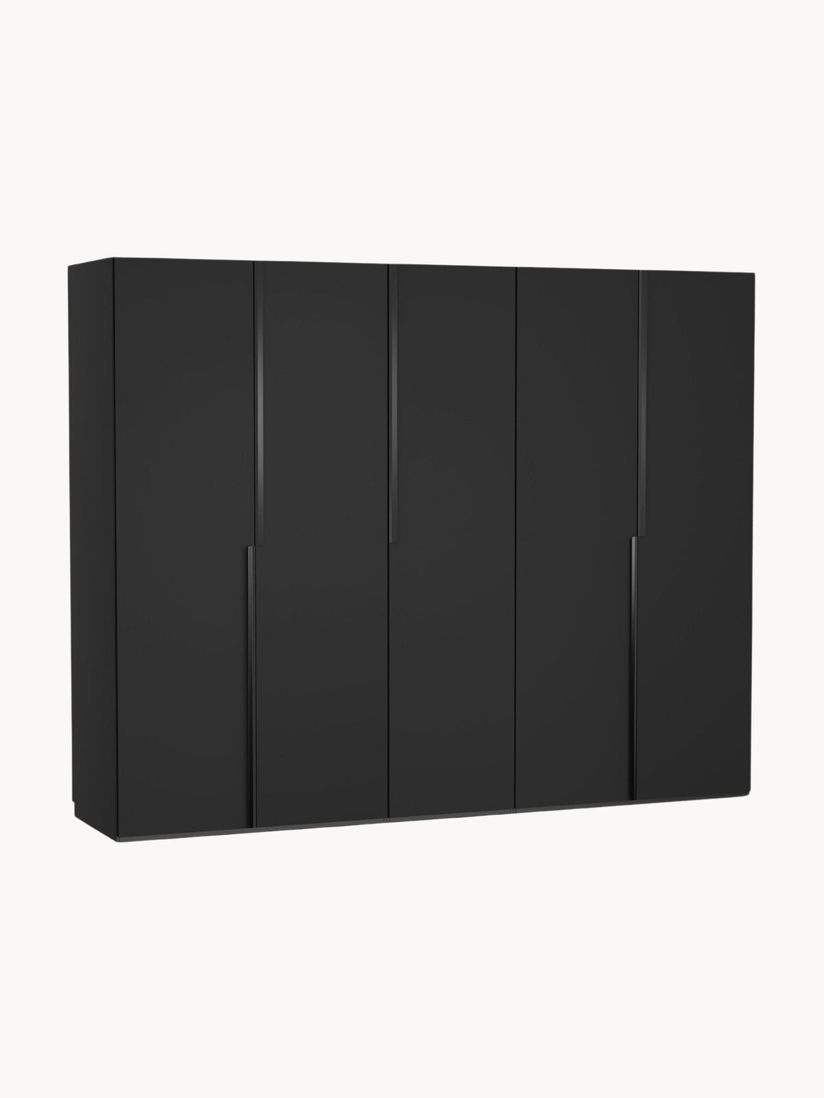 Leona Modular Hinged-Door Wardrobe, 250 cm Wide, in Various Sizes