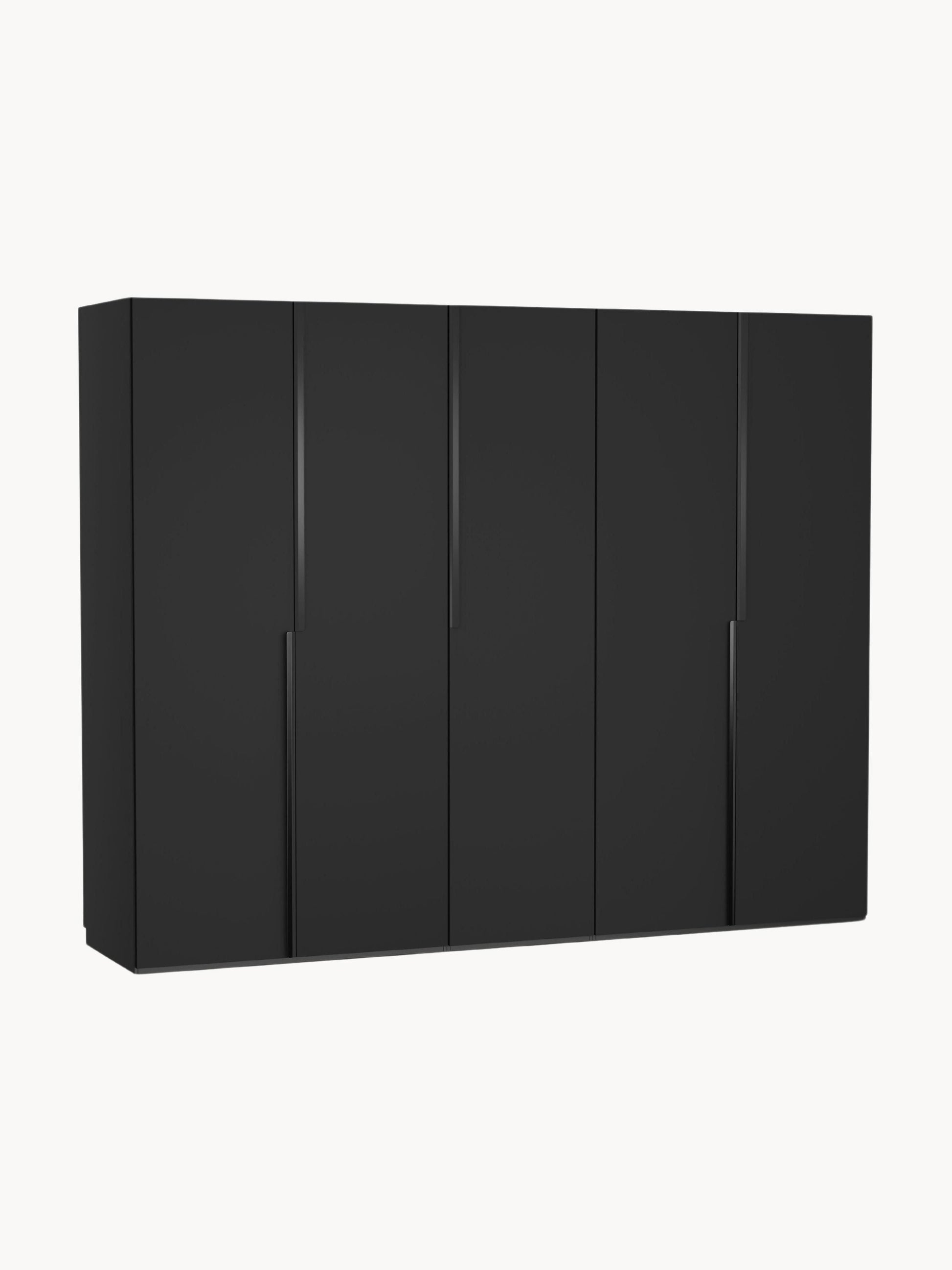 Leona Modular Hinged-Door Wardrobe, 250 cm Wide, in Various Sizes