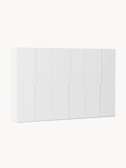 Leona Modular Hinged-Door Wardrobe, 300 cm Wide, in Various Sizes
