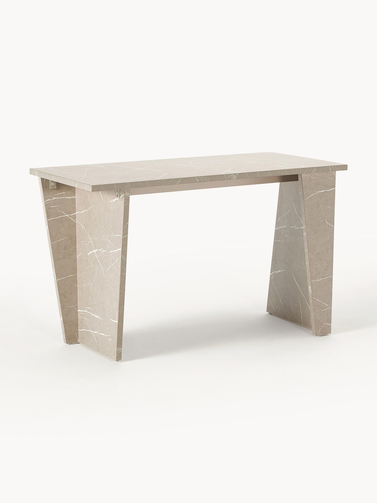Liano Desk in Travertine Look
