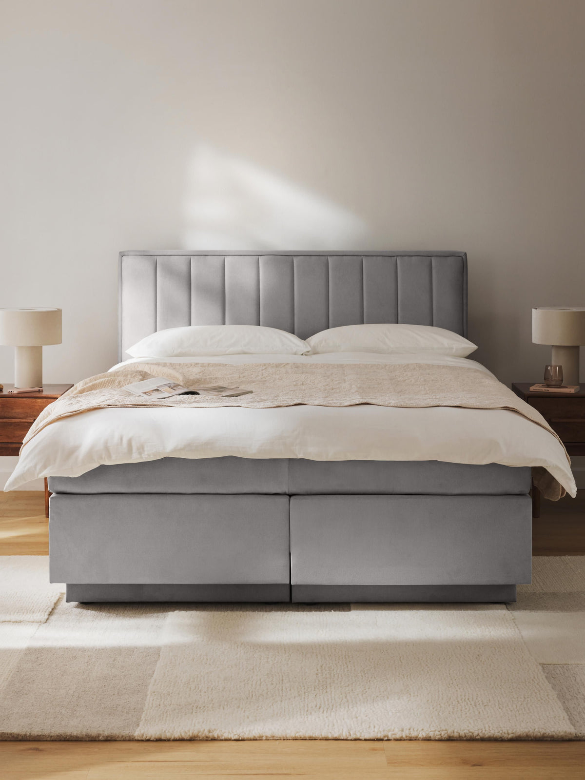 Livana Box Spring Bed with Storage