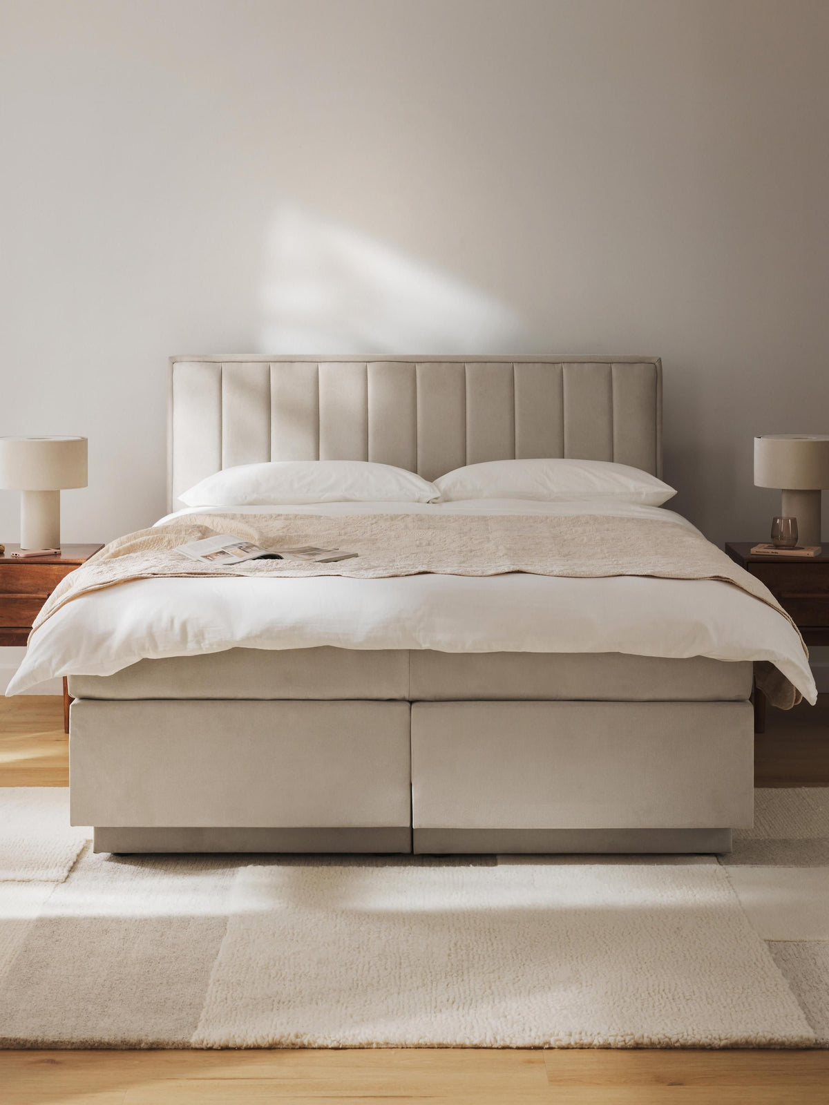 Livana Box Spring Bed with Storage