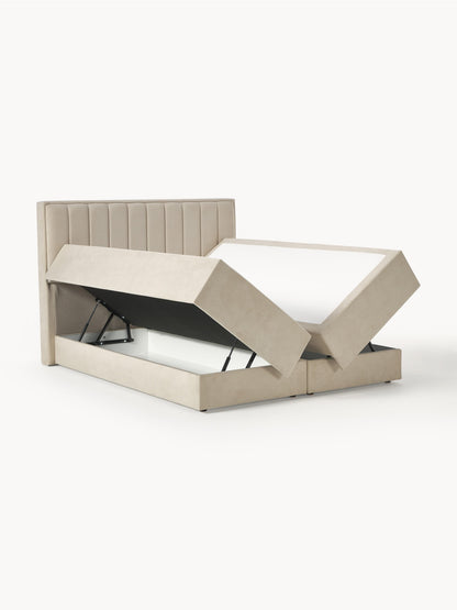 Livana Box Spring Bed with Storage