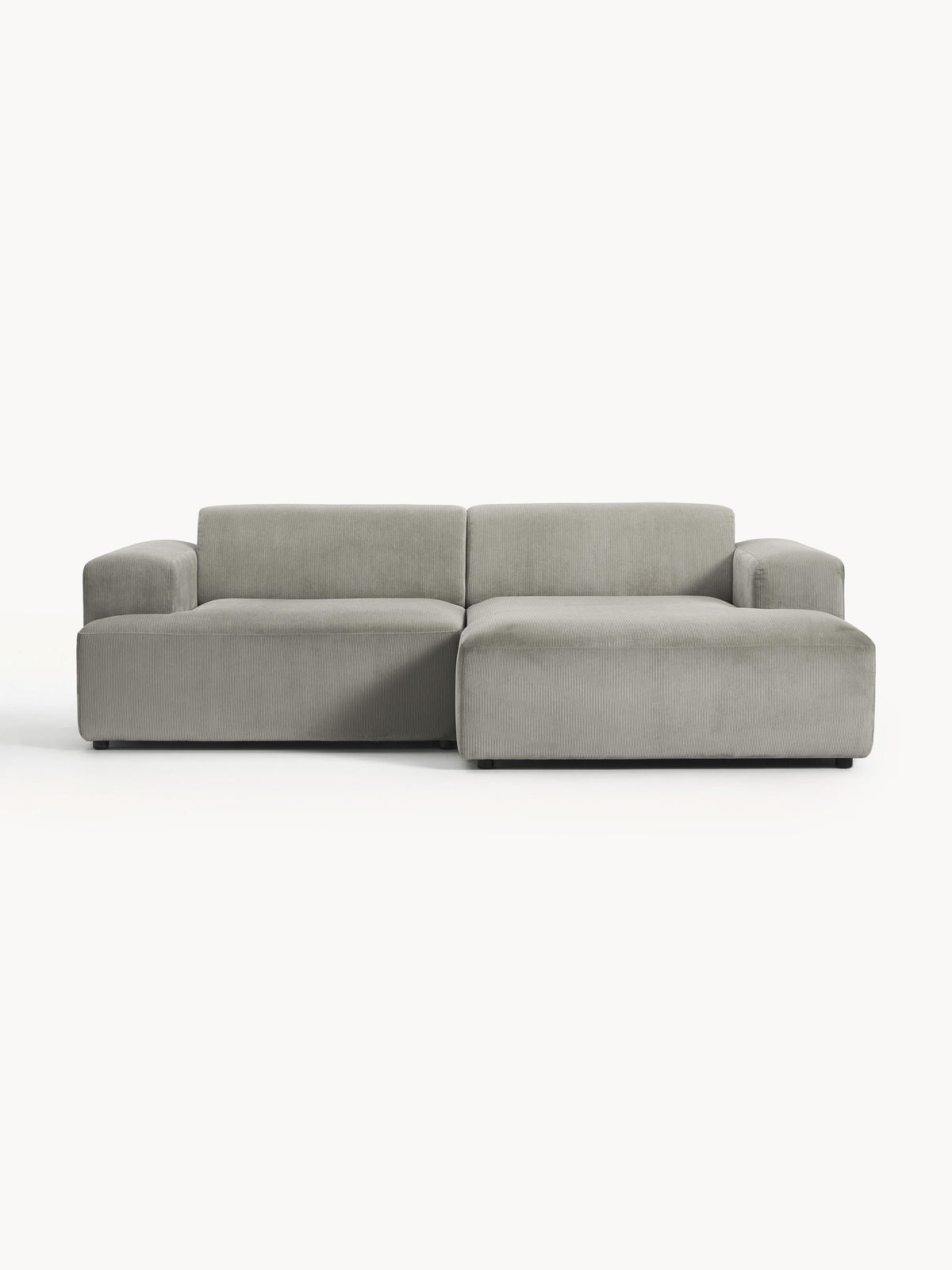 Melvie Corduroy Corner Sofa (3-Seater)