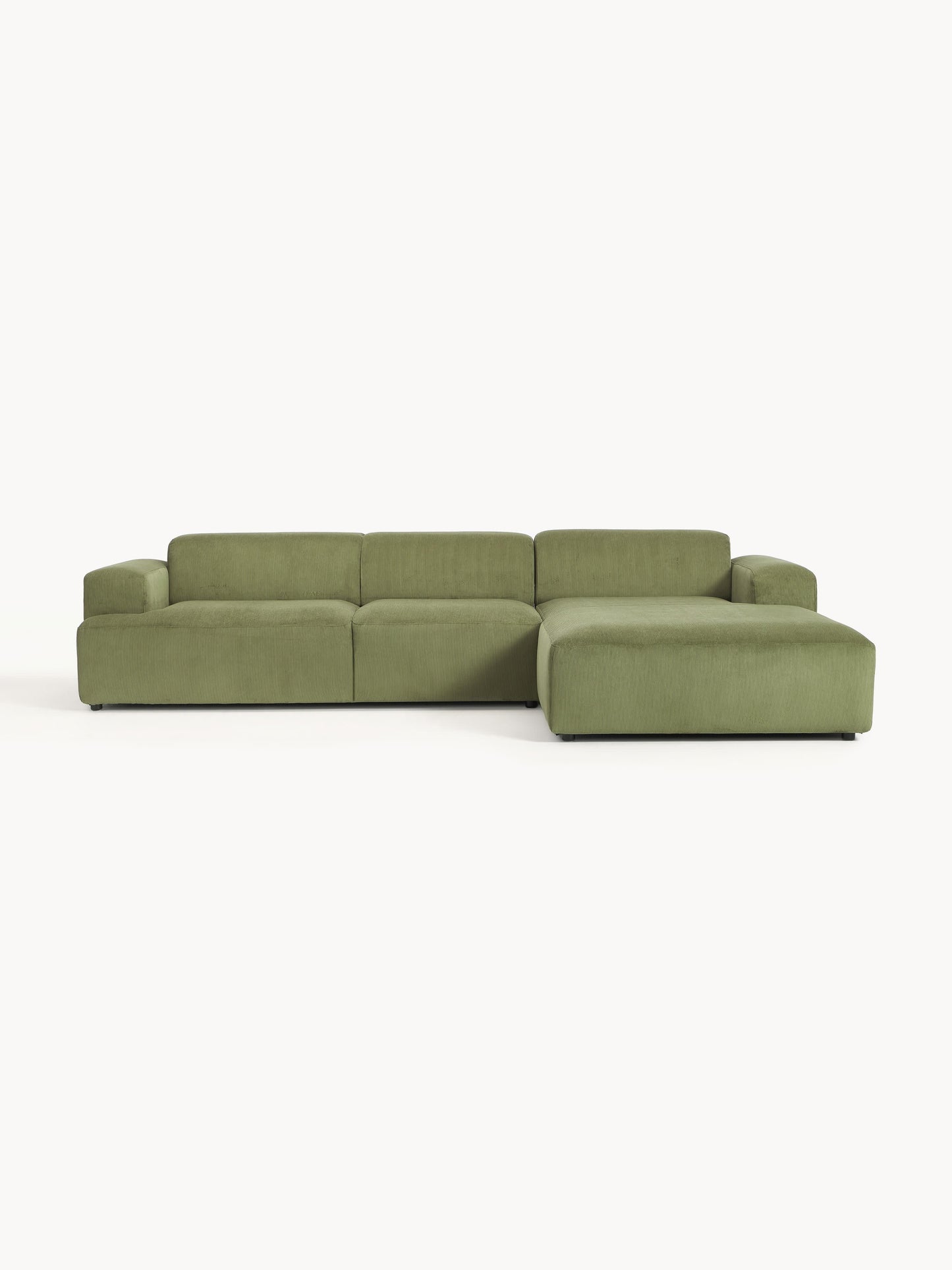 Melvie Corduroy Corner Sofa (4-Seater)
