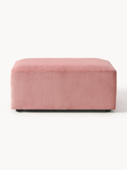 Melvie Corduroy Stool, W 99 x D 72 cm