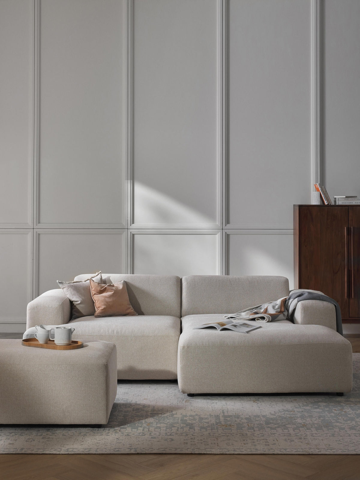 Melvie Corner Sofa (3-Seater)