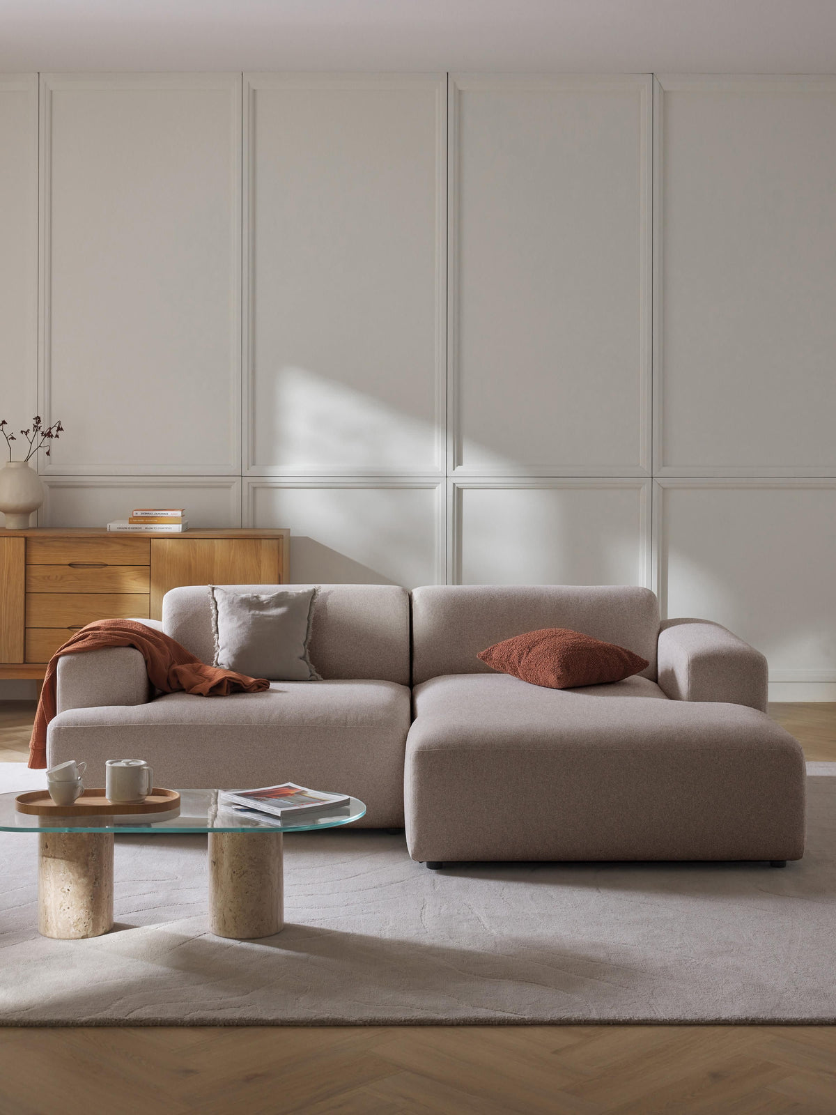 Melvie Corner Sofa (3-Seater)