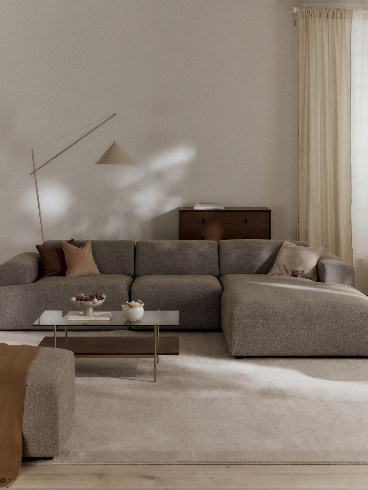 Melvie Corner Sofa (4-Seater)
