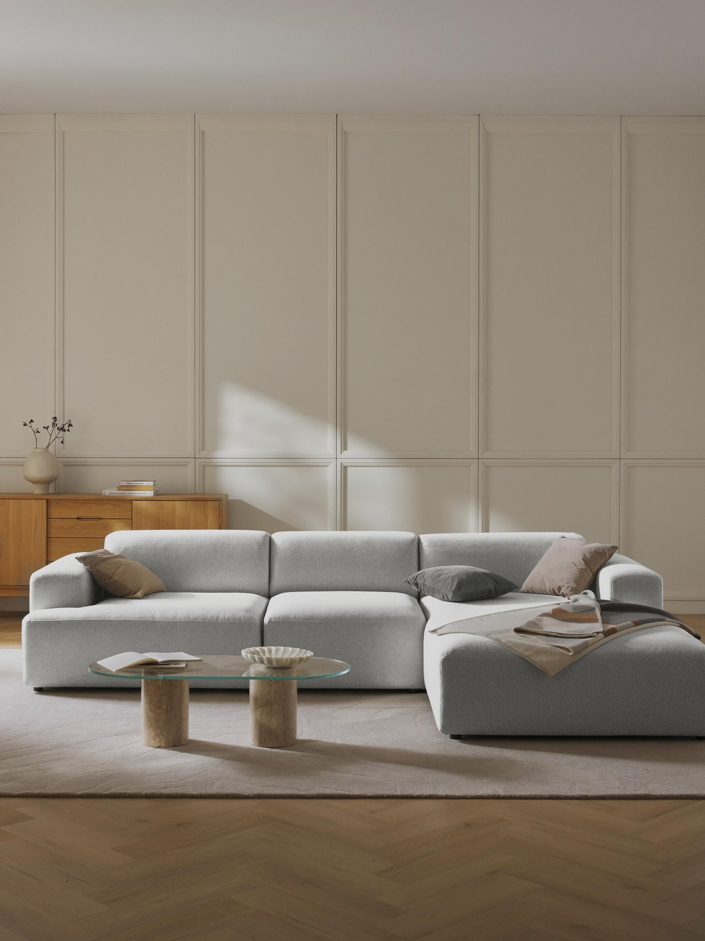Melvie Corner Sofa (4-Seater)