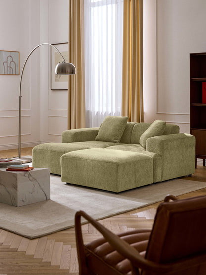 Melvie Ottoman, W 99 x D 72 cm