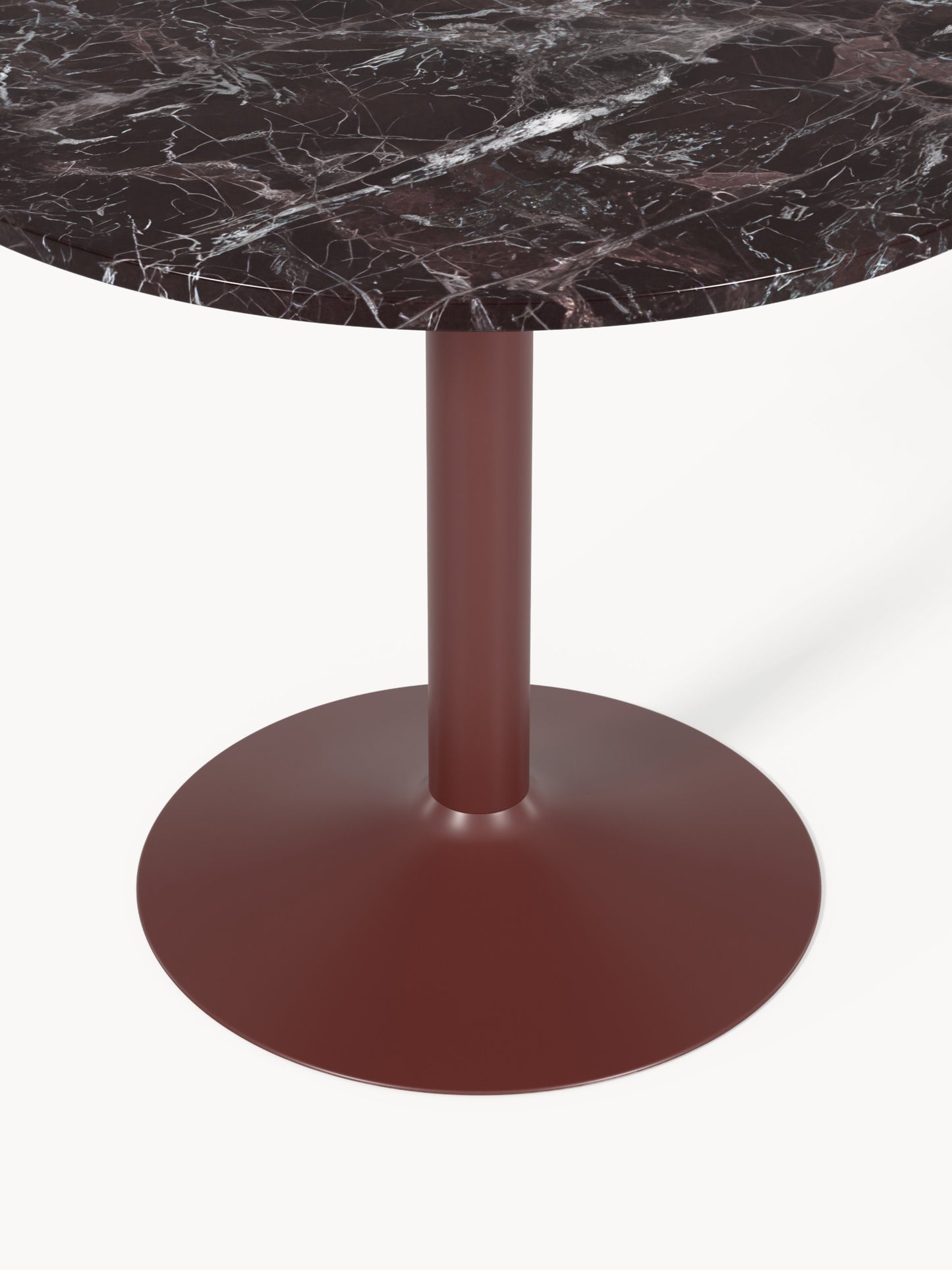 Milena Round Marble Dining Table, Ø 90 cm