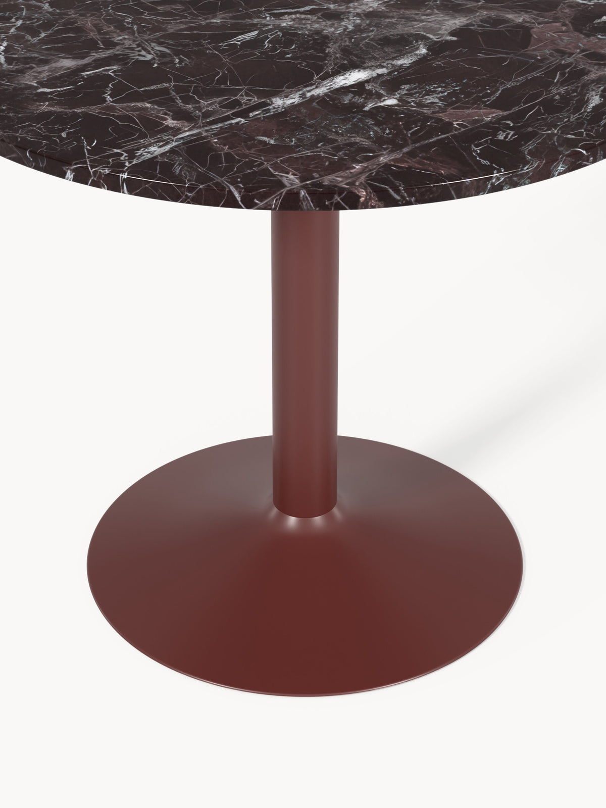 Milena Round Marble Dining Table, Ø 90 cm
