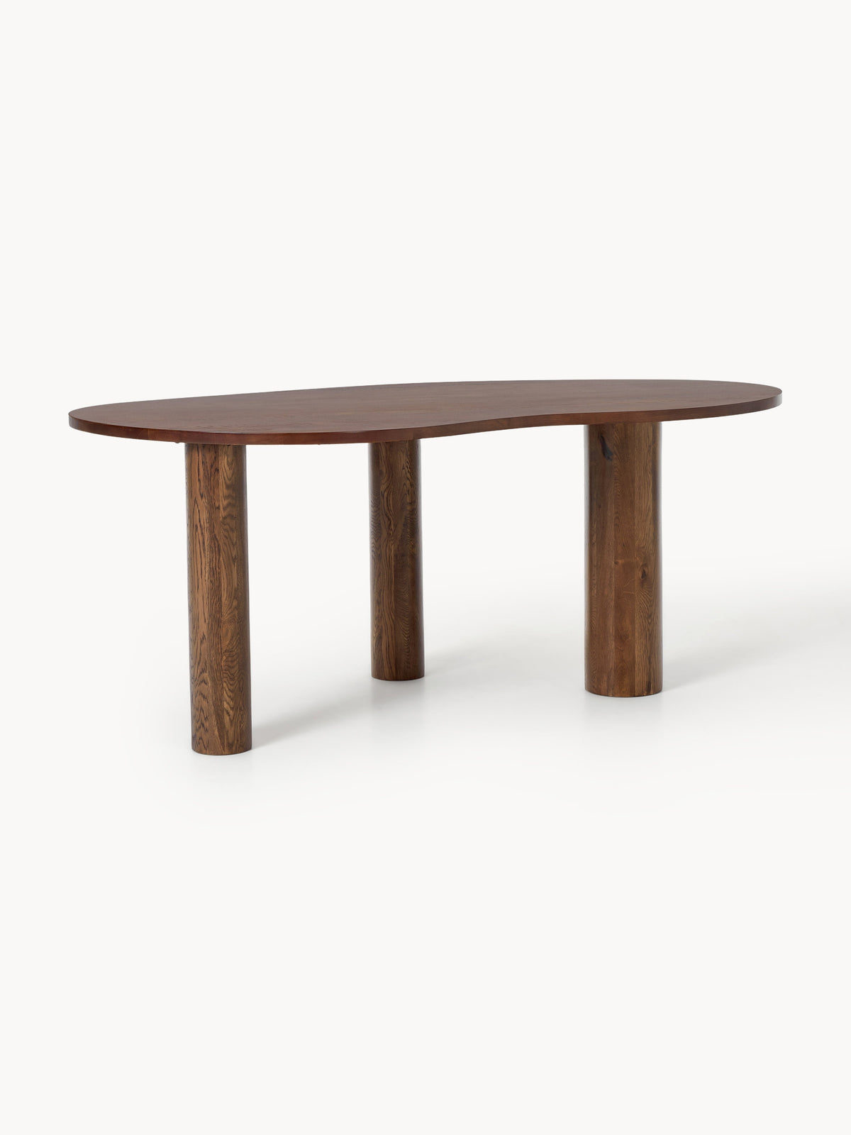 Naruko Dining Table in Oak with Organic Shape, in Various Sizes