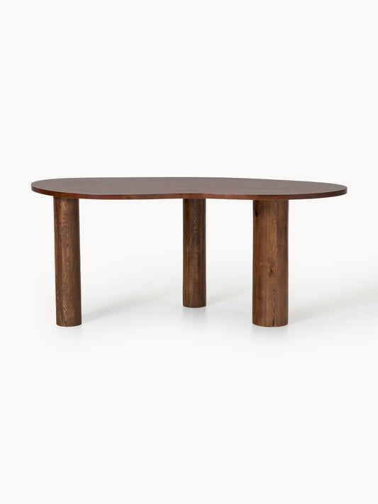 Naruko Dining Table in Oak with Organic Shape, in Various Sizes