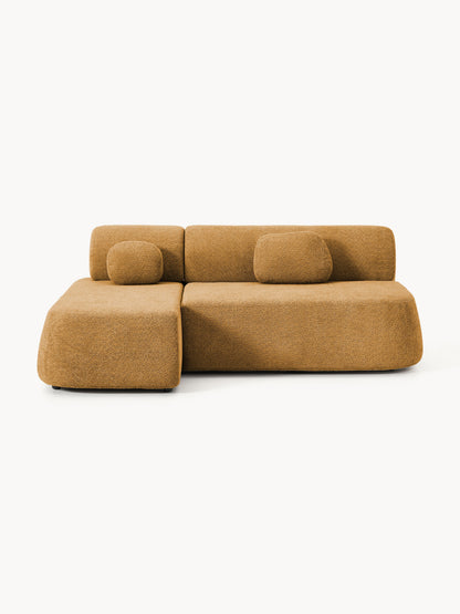 Pavo Sofa Bed in Teddy Bouclé with Storage