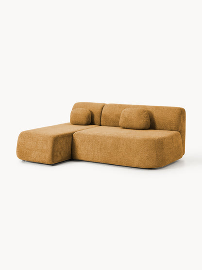 Pavo Sofa Bed in Teddy Bouclé with Storage
