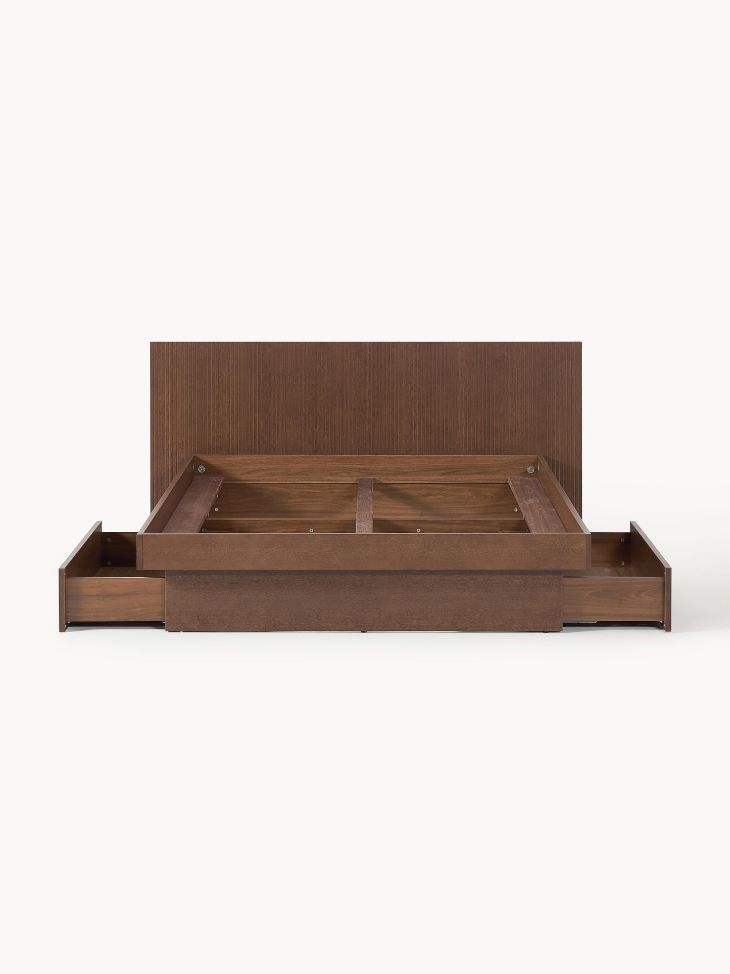 Satoro Wooden Bed with Drawers and Headboard